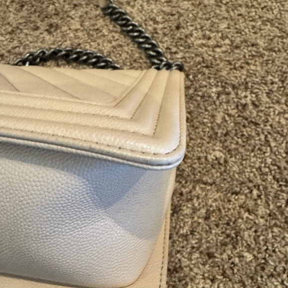 Chic Beige Quilted Chain Bag - Picture 14 of 16
